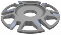Transparent Disk grey