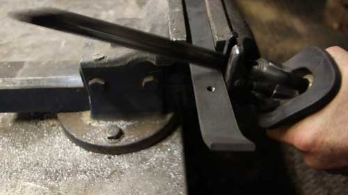 Flacheisen sgen mit Hartmetallsgeblatt